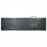 Teclado K-Mex KM-WG28, Multimidia, Slim, USB, ABNT2, Preto - KMWG28U0002CB0X