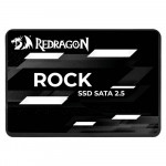 SSD Redragon Rock, 120GB, SATA III, Leitura 520MB/s, Gravação 470MB/s, Preto - GD-310