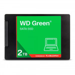 SSD WD Green, 2TB, SATA, Leitura 545MB/s, Gravação 460MB/s, Preto - WDS200T5G0A