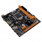 Placa Mãe BrazilPC H81M.2-TG, Intel LGA 1150, DDR3, M.2, Para Intel 4ª Geração, USB 3.0, HDMI/VGA - H81M.2-TG