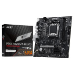 Placa Mãe MSI PRO A620AM-B EVO, Chipset A620A, AMD AM5, mATX, DDR5, VGA/HDMI - 911-7E36-002