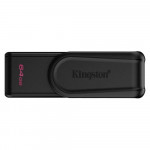 Pen Drive DataTraveler Exodia S 64GB Kingston Com Conexão USB 3.2, Gen 1, Preto - DTXS/64GB
