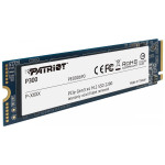 SSD Patriot P300, 256GB, M.2 2280, NVME PCIe, Leitura 1700MBs e Gravação 1100MBs, Preto - P300P256GM28