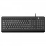 Teclado Lecoo, USB, Membrana, Padrão ABNT2, Preto - KB103