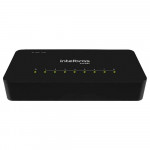 Switch Intelbras 8 Portas Fast Com Poe In Passivo 10/100MBPS S1108F, Preto - 4760117