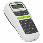 Rotulador Eletrônico Portátil Brother PT-H110, Etiquetas Rápidas e Organização Prática, Branco e Preto - PT-H110