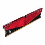 Memória Team Group T-Force Vulcan, 8GB, 3200MHz, DDR4, CL16, Vermelha - TLPRD48G3200HC16F01