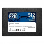 SSD Patriot Burst, 512GB, Elite, 2.5", SATA III, Leitura: 500MB/s e Gravação: 400MB/s - P210S512G25