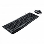 Kit Teclado e Mouse Logitech MK200 Compacto, ABNT2, Preto - 920-002718