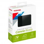 HD Externo Toshiba Canvio Ready, 1TB, USB 3.0, Preto - HDTP310XK3AA