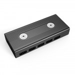Hub Controlador de FAN C3Tech FH-110BK, ARGB, Com 10 Portas de 4 Pinos, Preto - FH-110BK