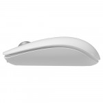 Mouse Sem Fio C3Tech, 1600 DPI, Bluetooth, Nano Receptor USB, Dual Mode, Branco  - M-BT80WH