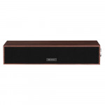 Caixa de Som Soundbar C3tech, USB 2.0, Drive 50mm, Cabo 135cm, Marrom - SB-30BW