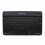 Teclado Mini C3Tech, Sem Fio, Bluetooth, Multimídia, Preto - K-BT40BK
