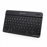 Teclado Mini C3Tech, Sem Fio, Bluetooth, Multimídia, Preto - K-BT40BK