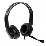 Fone Com Microfone Headset C3Tech, P2 3.5MM, Com Adaptador USB, Preto - PH-120BK