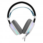 Headset Gamer New Hero Mage, Rainbow, Drivers de 40mm, Múltiplas Plataformas, Branco - NH-HSMG-03