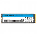 SSD Lexar NM610 PRO, 500GB, M.2 2280 NVMe, Leitura: 3000MB/s, Gravação: 1700MB/s, Preto - LNM610P500G-RNNNG