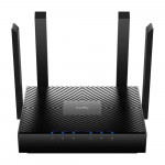 Roteador Cudy AX3000, Wireless Dual Band Easy Mesh 2402Mbps, AX3000, 6 Antenas, Preto - WR3000
