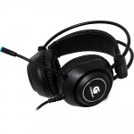 Headset Gamer Fortrek Crusader, Rainbow, Preto - 70555