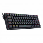 Teclado Mecânico Gamer Redragon Castor RGB, Switch Brown Removíveis, ABNT2, Preto - K631-RGB (PT-BROWN)