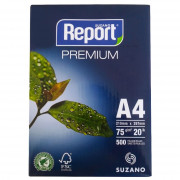 Papel Report A4 75G Branco, Resma 500 Folhas