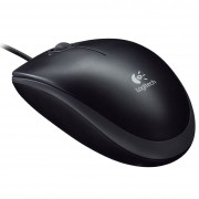 Mouse Logitech M100, USB, Preto - 910-001601