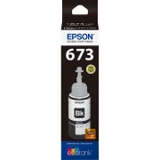 Refil de Tinta Epson Para L800 Preto 673 - T673120