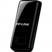 Adaptador de Rede Sem Fio Mini TP-Link 300MBPS, Preto - TL-WN823N