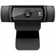 Webcam Logitech C920, Pro HD, Full HD 1080P, Versão OEM, Preto - 960-000764