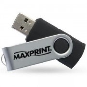 PEN DRIVE 8GB USB 2.0 PRETO 50307-1 - MAXPRINT