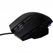 Mouse Gamer C3Tech Harpy, USB, 3200DPI, LED, Multicolorido, Preto - MG-100BK