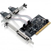 Placa PCI 2 Serial + 1 Paralela Multilaser, PCI-Express 2.3 - GA129