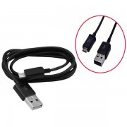 Cabo USB 2.0 AM X Micro USB (V8) 1,00m, Preto - CB0065B