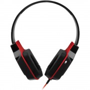 Headset Gamer Multilaser, Preto e Vermelho - PH073