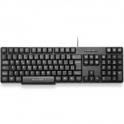 Teclado Multilaser, USB, Slim, Preto - TC213