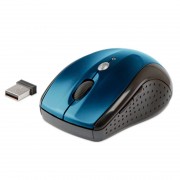 Mouse Sem Fio C3 Tech, USB, 2.4GHZ, Prata e Preto - M-W012 SI