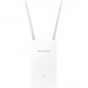 Repetidor Wireless Mercusys 300MPBPS, 2 Antenas Externas, Botão WPS, Branco - MW300RE