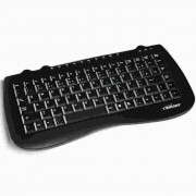 Mini Teclado Bright, Multimídia, USB, ABNT, Preto - 0505