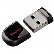 Pen Drive SanDisk 32GB Cruzer Fit 32, Preto - SDCZ33-032G-G35
