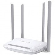 Roteador Wireless Mercusys 300MBPS, Com 4 Antenas Fixas, Branco - MW325R