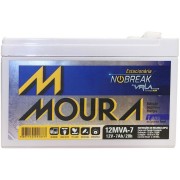 Bateria Estacionaria Moura Para Nobreak 12V 7AH/20H - 12MVA-7