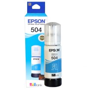 Refil de Tinta Epson T504 Ciano, Para L4150 e L4160 - T504220-AL