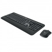 Teclado e Mouse Logitech MK540 Advanced Sem Fio Multimídia Tecnologia Unifying Cinza ABNT2 - 920-008674