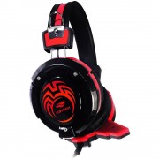 Headset Gamer C3Tech Flycatcher, P2 e USB, Preto e Vermelho - PH-G10BK