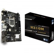 Placa Mãe Biostar H310MHP, Intel LGA 1151, DDR4, USB 3.0, VGA HDMI