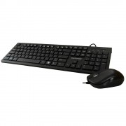 Kit Teclado e Mouse Multilaser, Multimídia, USB, Slim, Preto - TC240