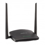 Roteador Wireless Intelbras RF301K 300MBPS, Com 2 Antenas, IPV6, Preto - 4750073