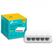 Switch TP-Link 5 Portas 10/100MBPS, Lite Wave, Branco - LS1005(UN) VER. 1.0