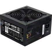 Fonte Aerocool KCAS 400W, 80 Plus White, Preto - KCAS-400W